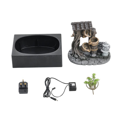 Tabletop Fountain Relaxation Water Feature for Home Decor Perfect for Relaxation Meditation