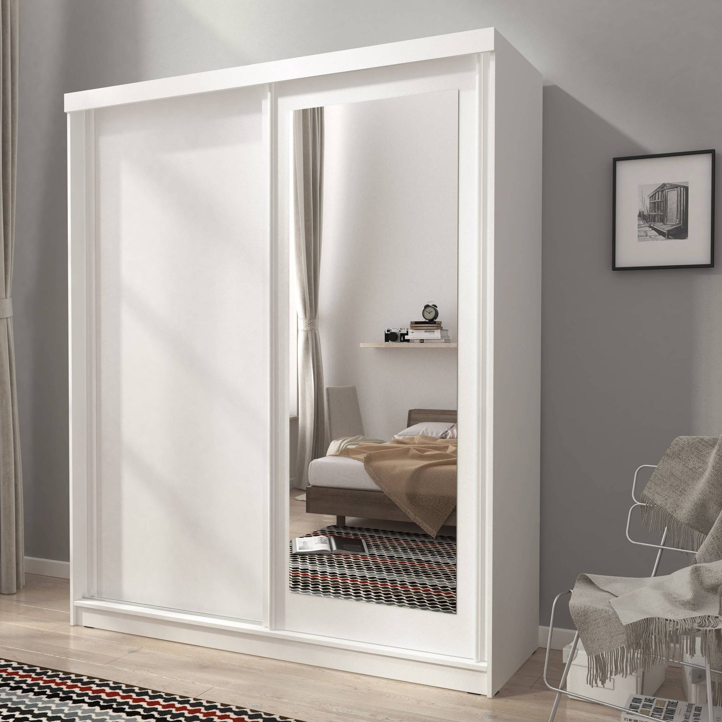 Alaska Sliding Door Wardrobe 200cm