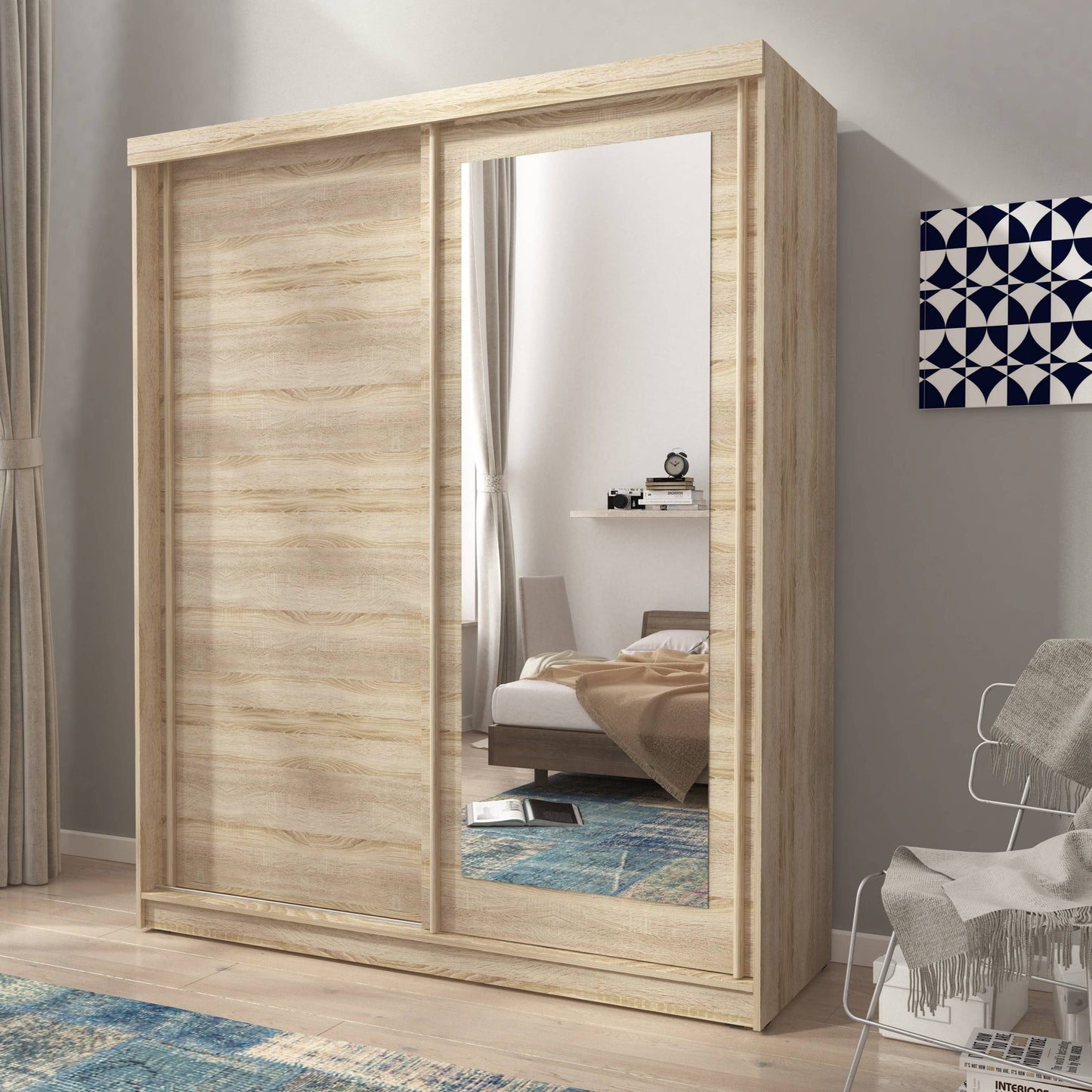 Alaska Sliding Door Wardrobe 200cm