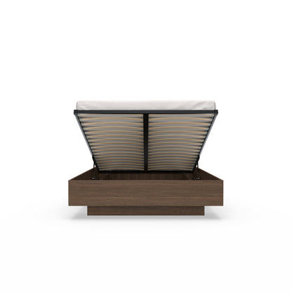 Bed AMARO Oak Dunin