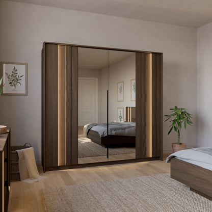 Wardrobe AMARO Oak Dunin