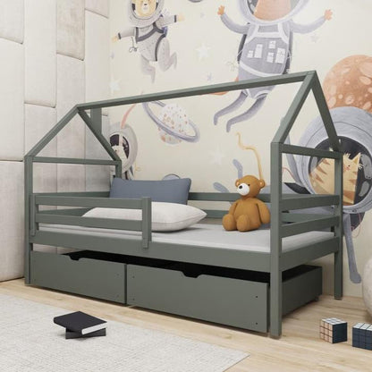 Rutland Wooden Single Bed Aaron With Storage