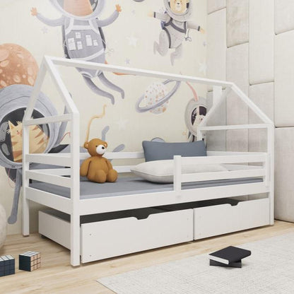 Rutland Wooden Single Bed Aaron With Storage