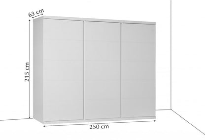 Arti 1 - 3 Sliding Door Wardrobe 250cm