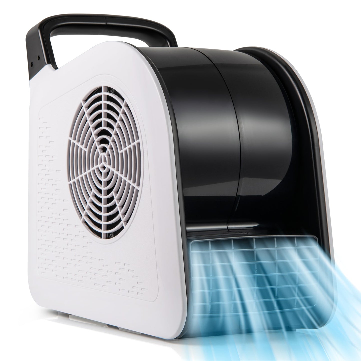 Air Mover Carpet Dryer with 3 Speeds 185¬∞ Pivoting Head and 1 AC Outlet