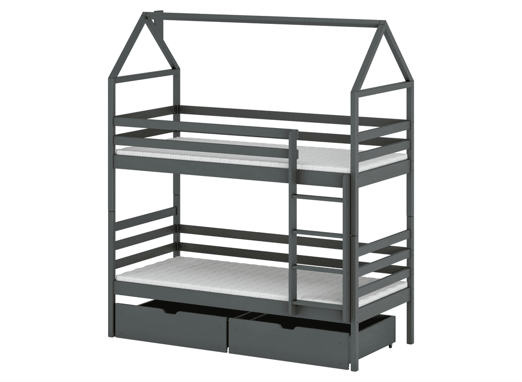 Exeter Wooden Bunk Bed Alex With Storage