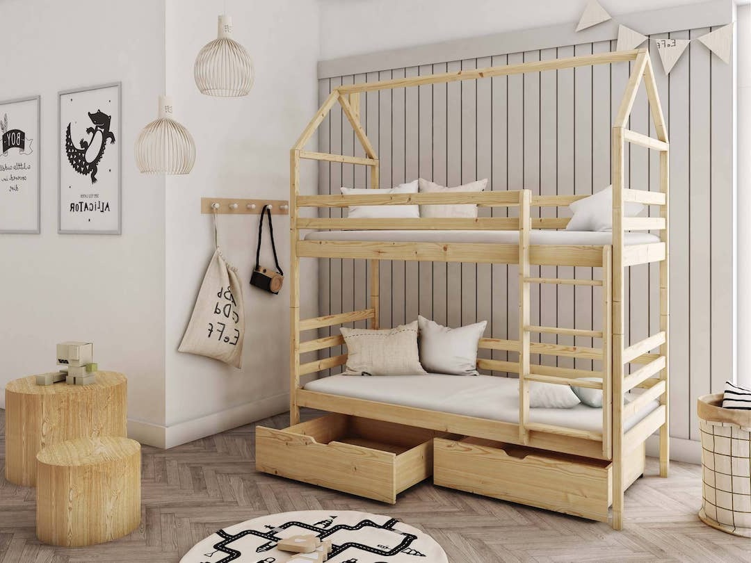 Exeter Wooden Bunk Bed Alex With Storage
