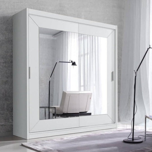 Sliding Door Mirrored Wardrobe Alfa