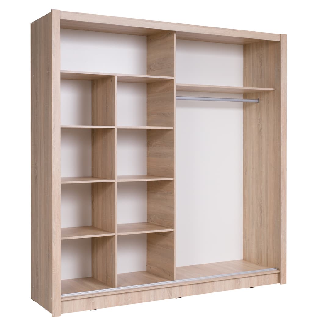 Baku 10 Sliding Door Wardrobe 155cm