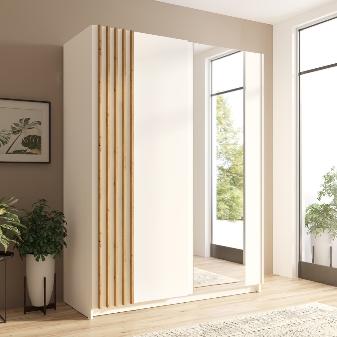 Baydero 10 Sliding Door Wardrobe 150cm