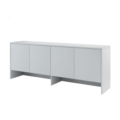 BC-05 Horizontal Wall Bed Concept 120cm With Storage Cabinet