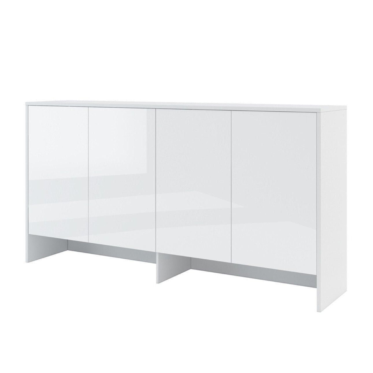 BC-06 Horizontal Wall Bed Concept 90cm With Storage Cabinet