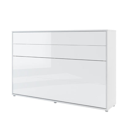 BC-05 Horizontal Wall Bed Concept 120cm With Storage Cabinet