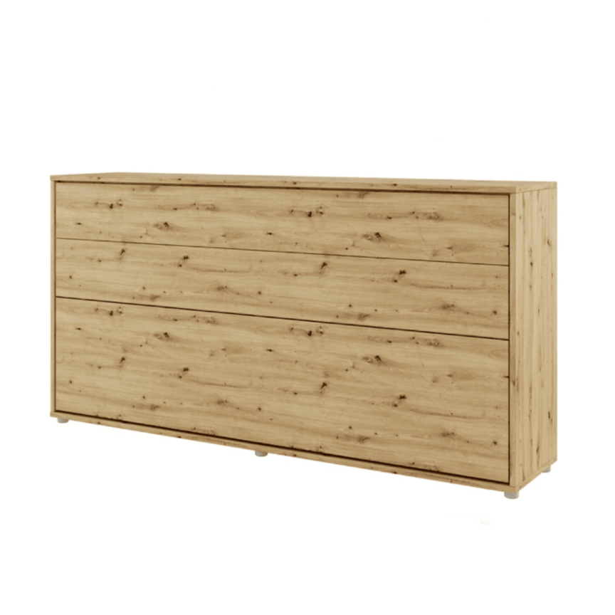 BC-06 Horizontal Wall Bed Concept 90cm With Storage Cabinet