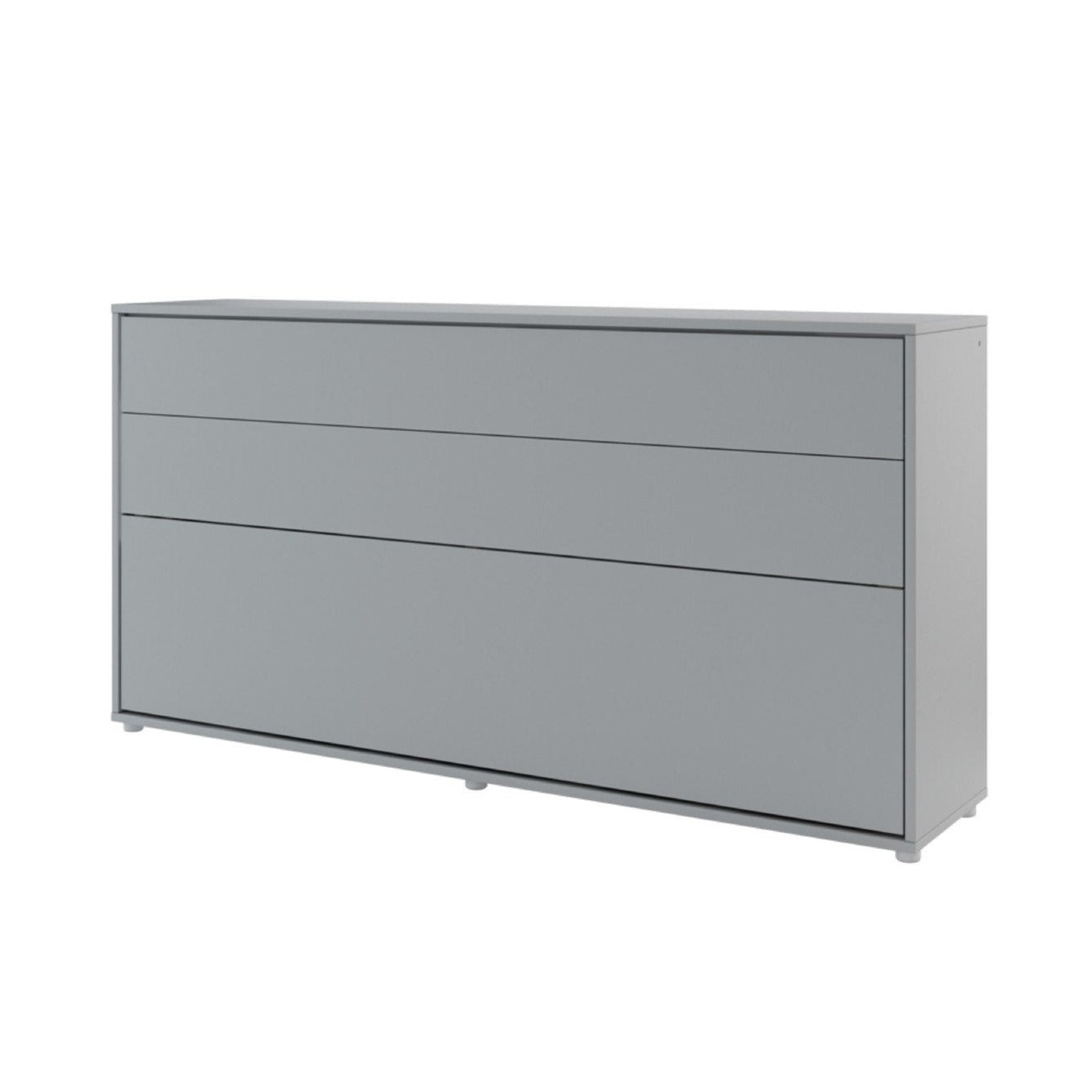 BC-06 Horizontal Wall Bed Concept 90cm With Storage Cabinet