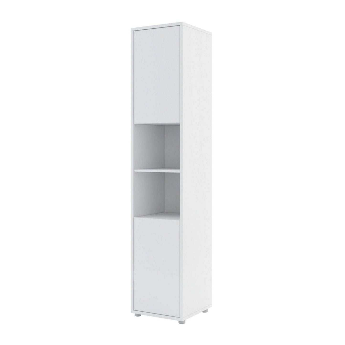 BC-03 Vertical Wall Bed Concept 90cm With Storage Cabinets and LED