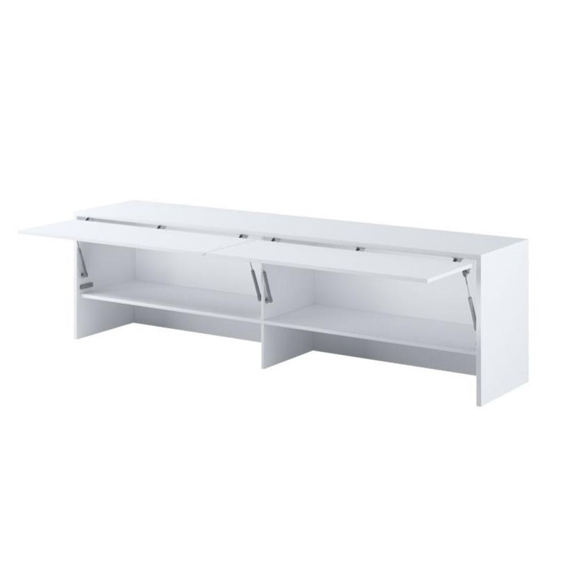 BC-04 Horizontal Wall Bed Concept 140cm With Storage Cabinet