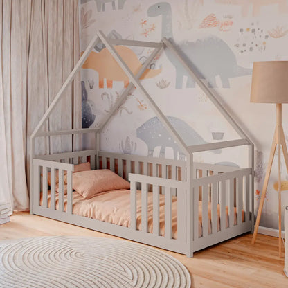 Oakmere Wooden Single House Bed Bee