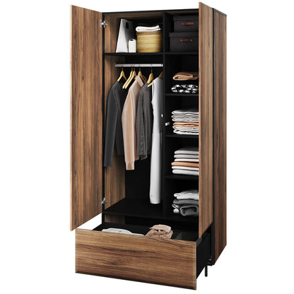 Borga BG-01 Hinged Wardrobe 90cm