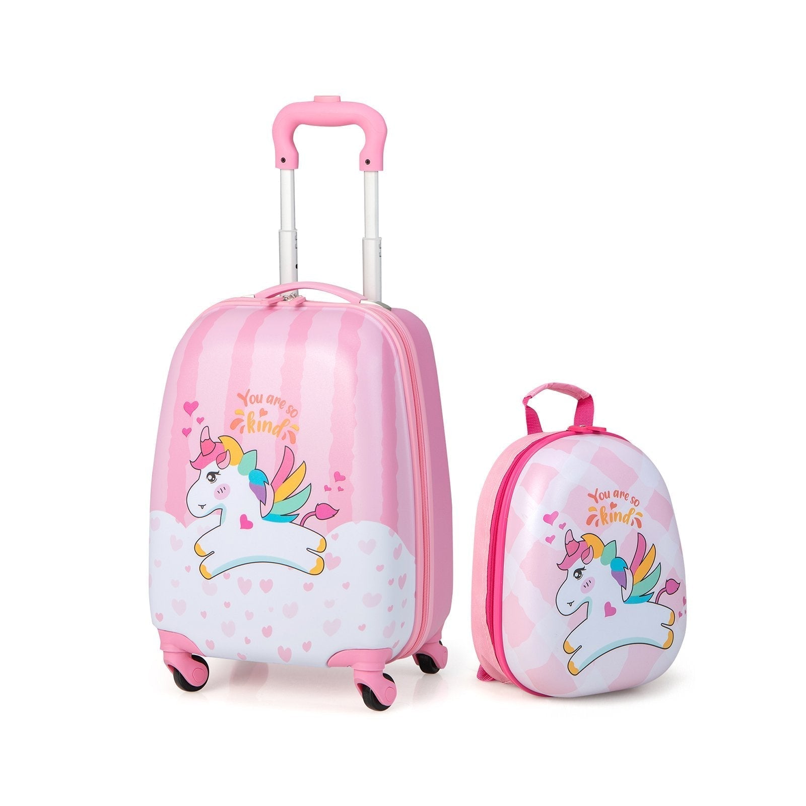 Piece Kids Luggage Set with Spinner Wheels and Lightweight