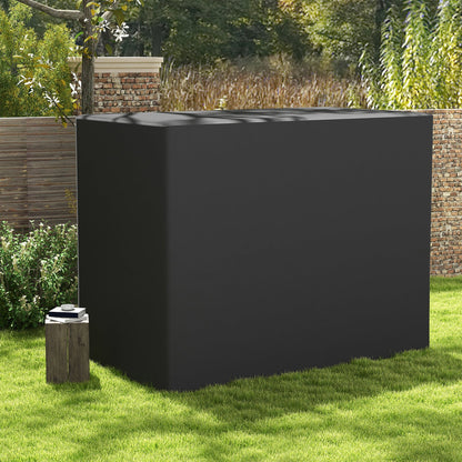 Outsunny 3-Seat Outdoor Garden Swing Chair Protective Cover Water UV Resistant, 240L x 133Wcm, Dark Grey