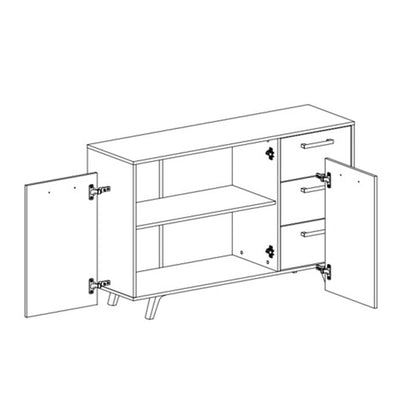 Sideboard HAMPTON-Green