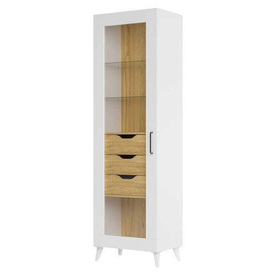 Barris 10 Tall Display Cabinet 60cm