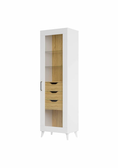 Barris 11 Tall Display Cabinet 60cm