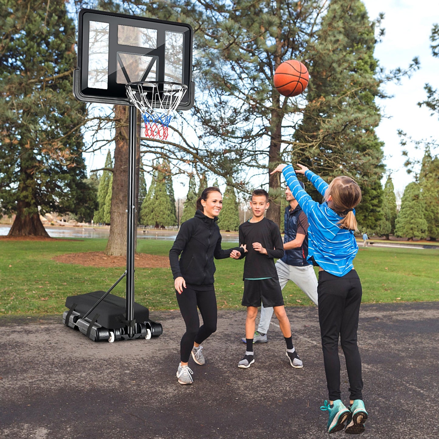 Weather-resistant Waterproof Basketball Hoop Sandbag for Inndoor Outdoor