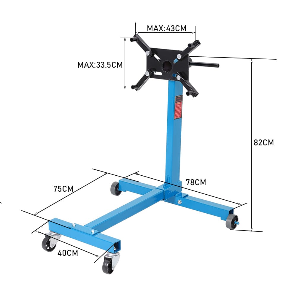 1000lbs Steel Folding Engine Stand