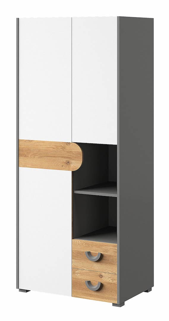 Carini CA1 Hinged Wardrobe 80cm