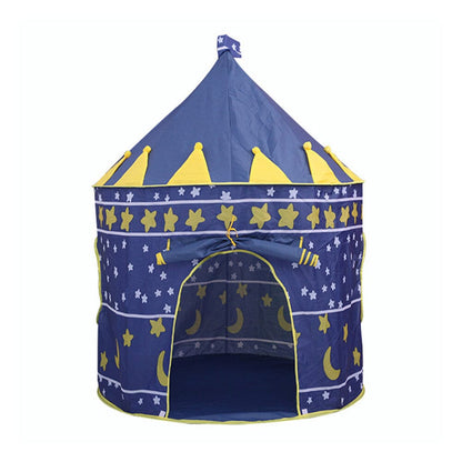 Star and Moon Round Kids Playhouse Home Toy