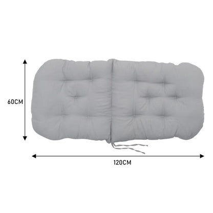 Rocking Chair Tufted Seat Pad Non-Slip Seat Cushion