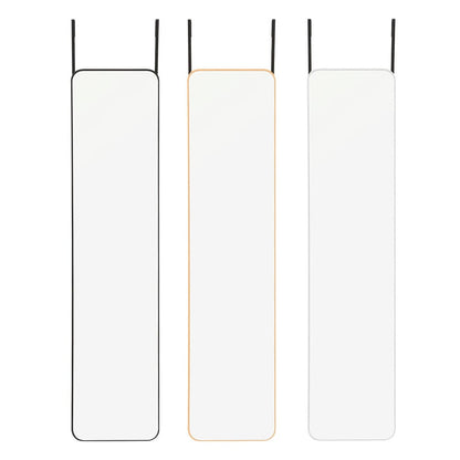 Sleek Door-Hanging Full Length Mirror with Rounded Edges