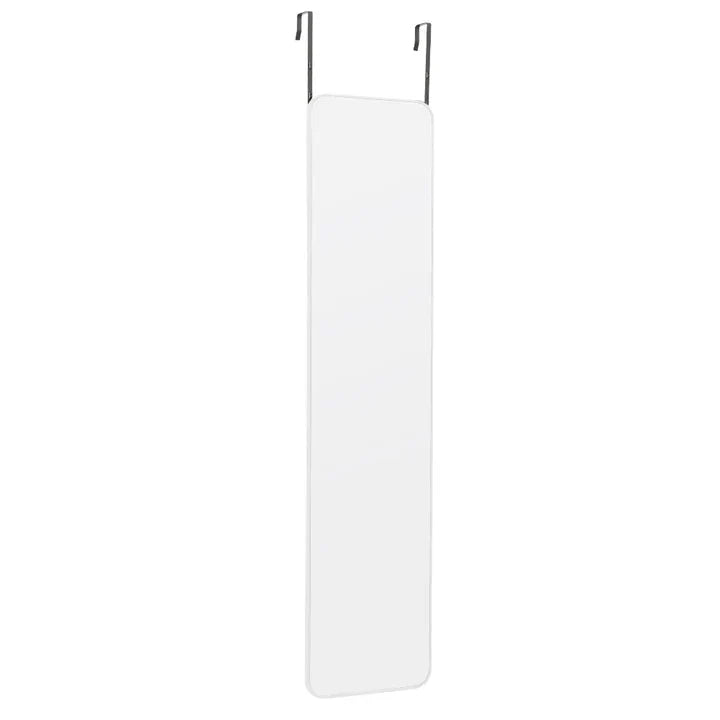 Sleek Door-Hanging Full Length Mirror with Rounded Edges