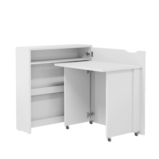 Work Concept Slim Convertible Hidden Desk 90cm