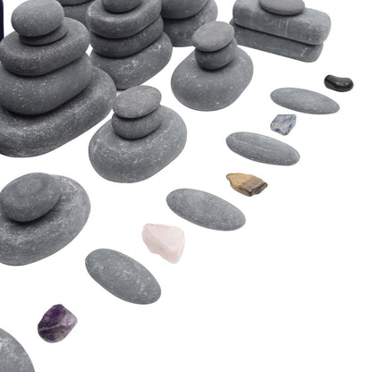 Stainless Steel Heater, Basalt Massage Stone Set for Spa