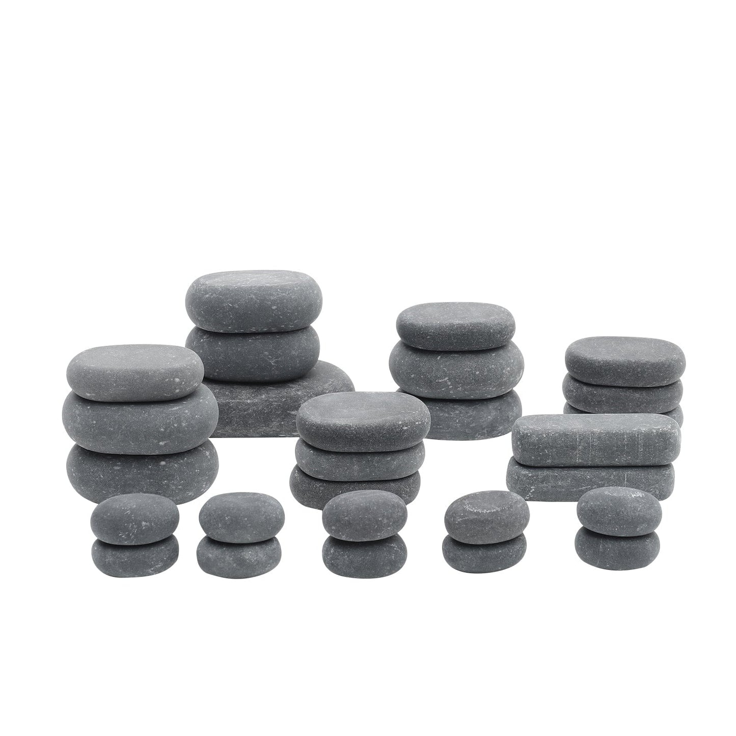 Stainless Steel Heater, Basalt Massage Stone Set for Spa