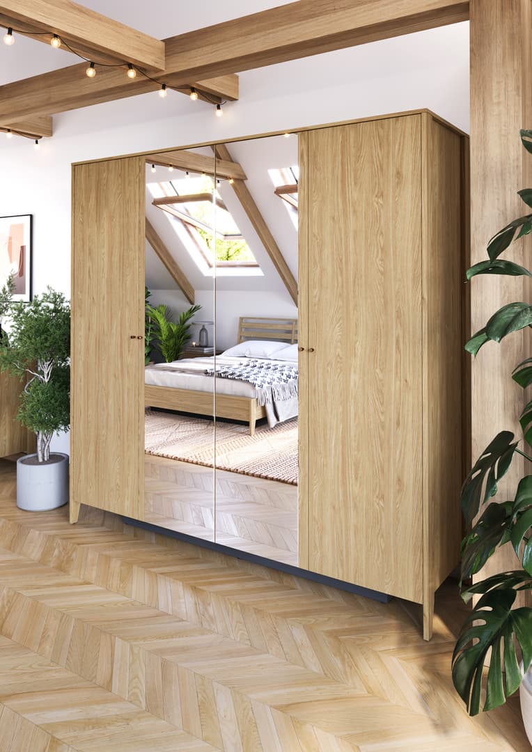 Cozy Hinged Door Wardorbe 220cm