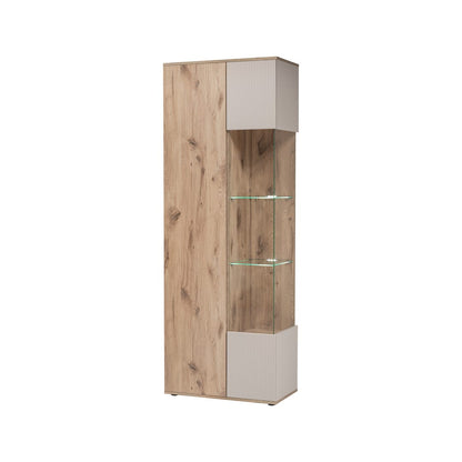 Catalina Tall Display Cabinet 70cm