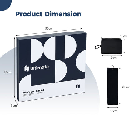 Complete Golf Accessories Set Hi-End Golf Gift Box for Men/Women-B