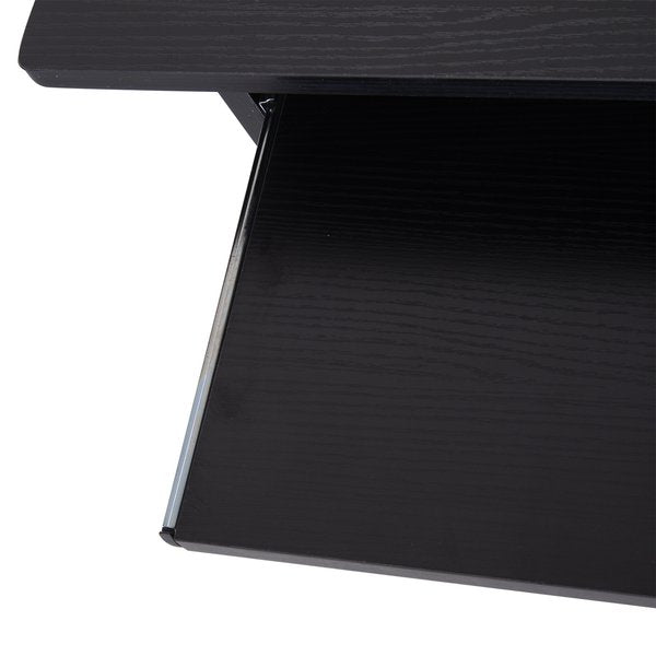 80Lx45Wx73.5H cm. Computer Desk, Particle Board-Black