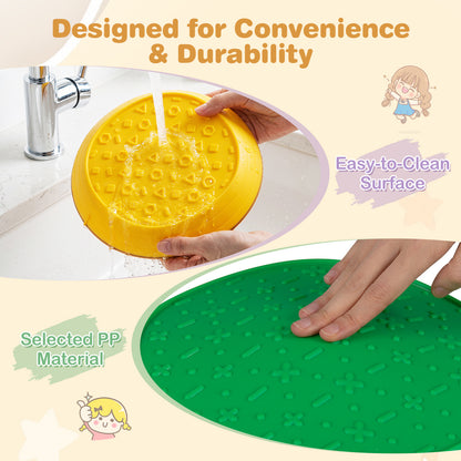 Cute Crab Theme 5 Pieces Stepping Stones Non-Slip Design for Ages 3+ Kids