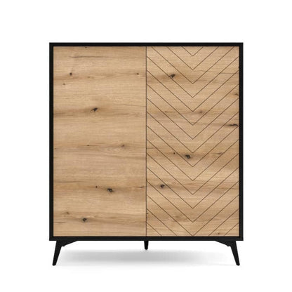 Diamond Highboard Cabinet 104cm