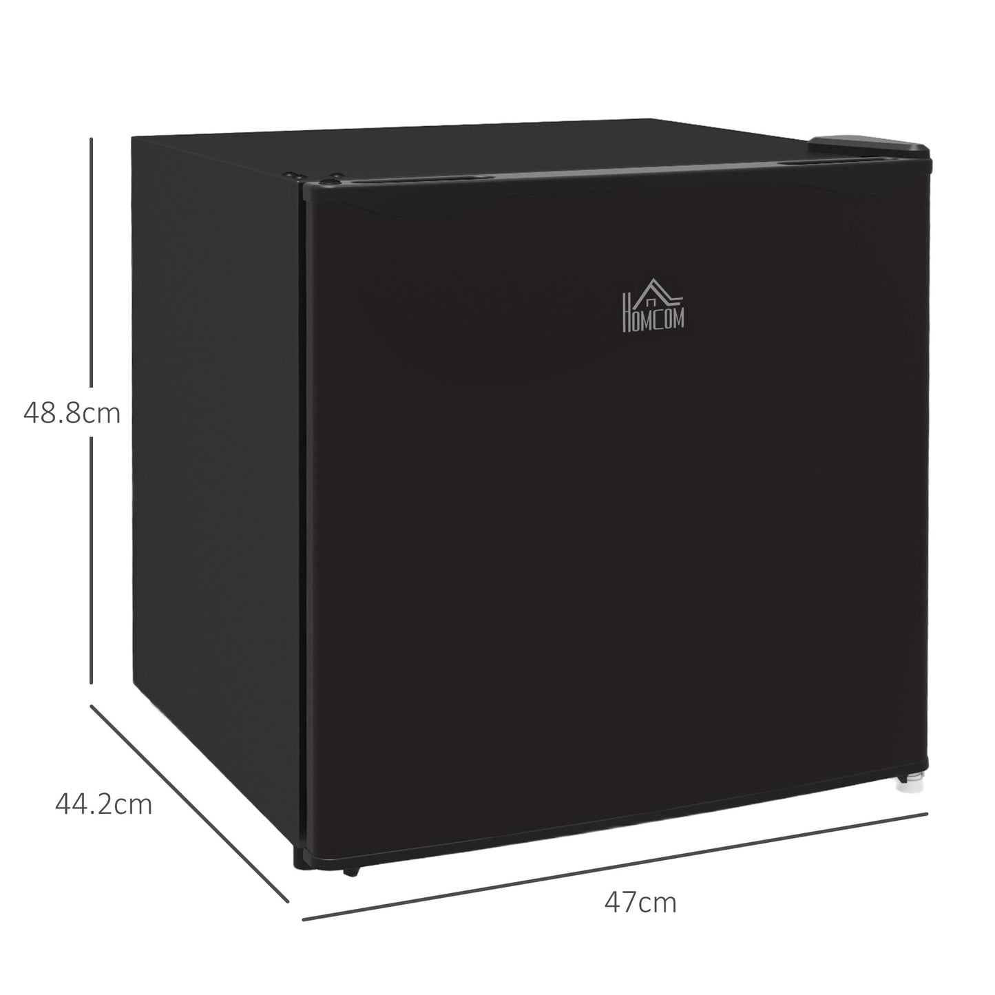 HOMCOM 35L Mini Freezer, -24â„ƒ to -14â„ƒ Temperature - Black