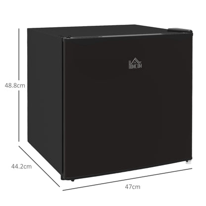 HOMCOM 35L Mini Freezer, -24â„ƒ to -14â„ƒ Temperature - Black
