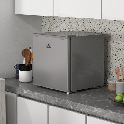 HOMCOM 35L Mini Freezer, -24√¢‚Äû∆í to -14√¢‚Äû∆í Temperature - Grey