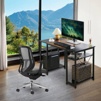 Stylish 120 cm Computer Desk with Dual-Surface Finish