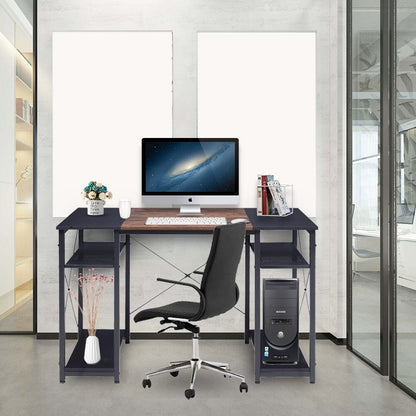 Stylish 120 cm Computer Desk with Dual-Surface Finish