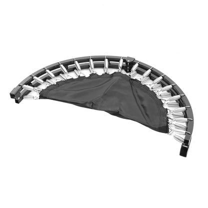 38 Inch Black Foldable Round Exercise Trampoline